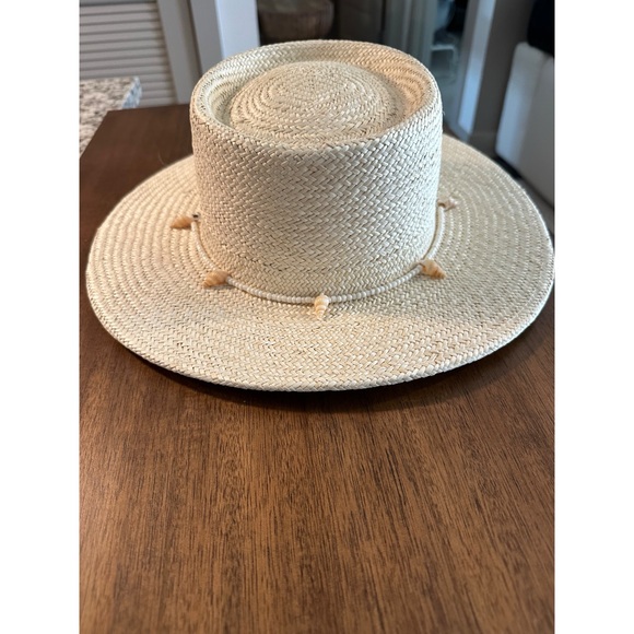 Lack Of Color Seashell Boater - Picture 5 of 6